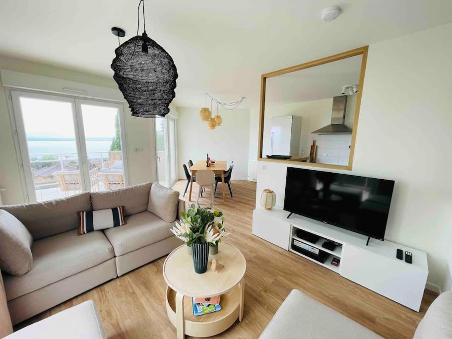 Magnifique Appart Renove Evian Duplex Vue Lac 8 Pers المظهر الخارجي الصورة