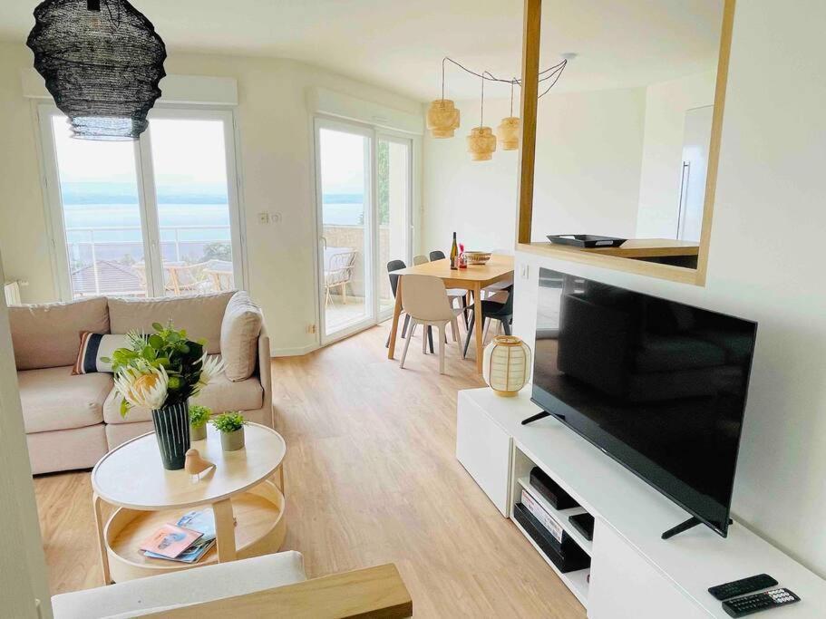 Magnifique Appart Renove Evian Duplex Vue Lac 8 Pers المظهر الخارجي الصورة
